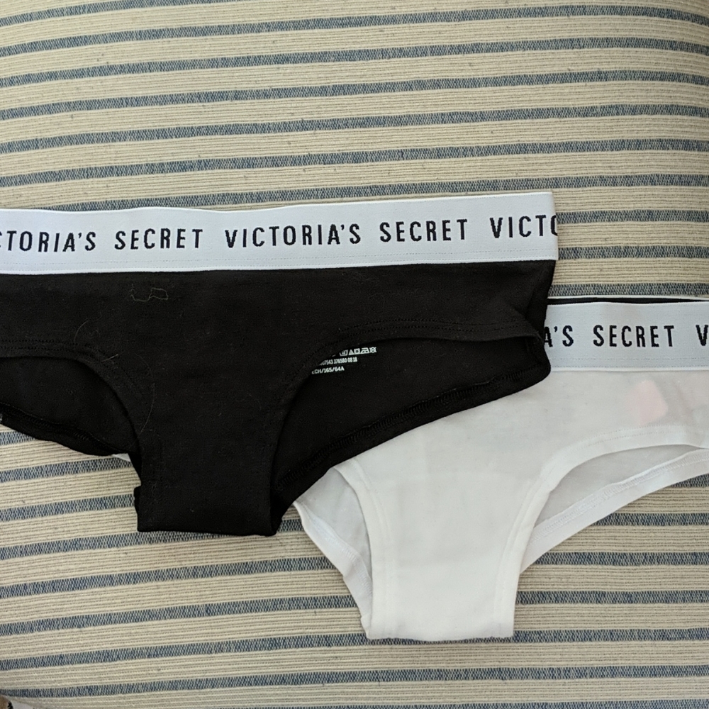 Elastic victoria secret cotton cheeky panties